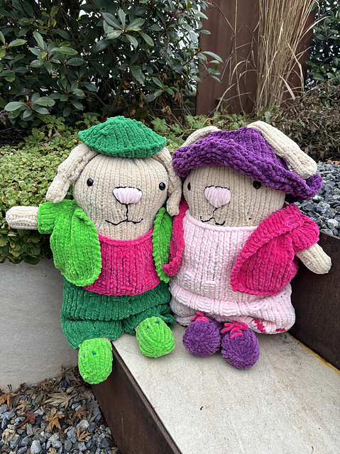 Rosa & Maxi Bunny Pair