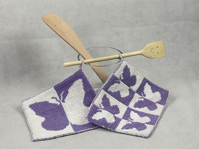 Ravelry: “Butterfly Chef” Pot Holders pattern by CreaEline on Crazypatterns