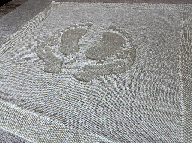 Babyblanket 'Caring Hands'
