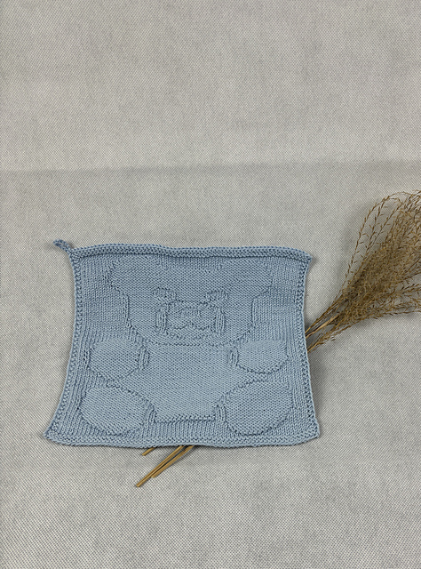 Washcloth / Cuddle Cloth Bear
