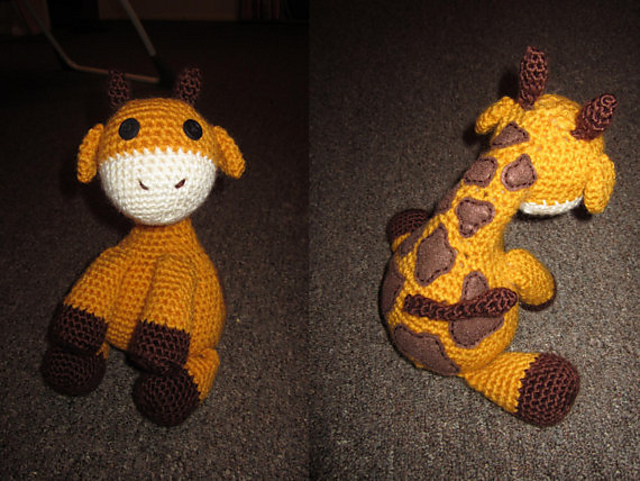 Cute Amigurumi Giraffe