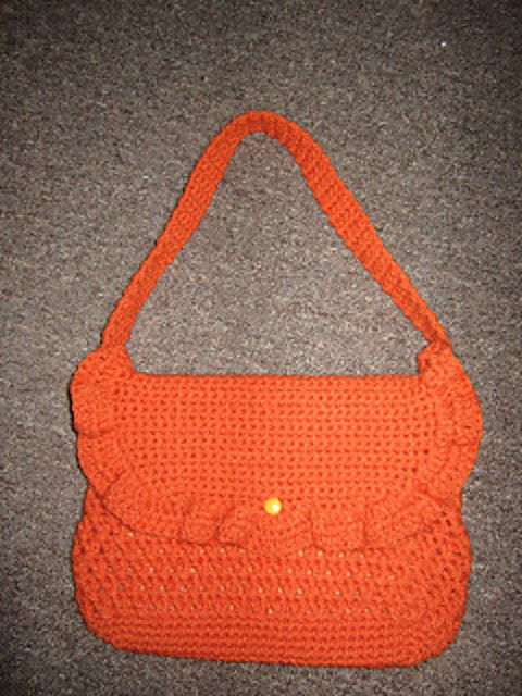 Ruffle Purse