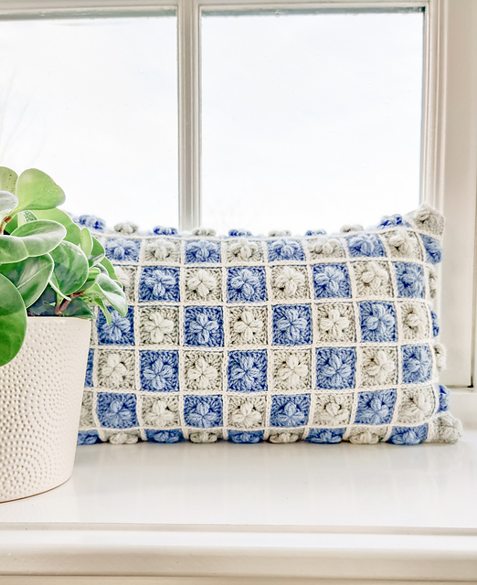Blue Tiles Pillow