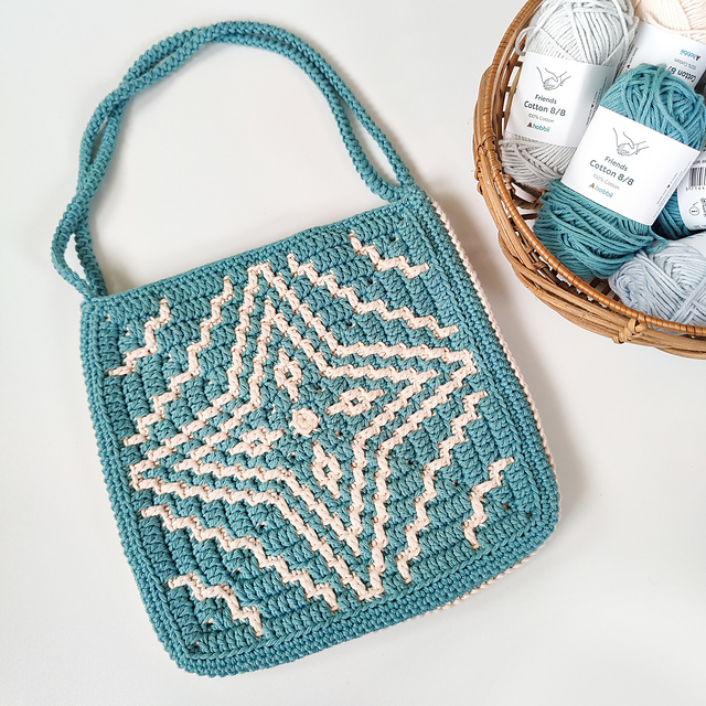 Blooming Mosaic Bag