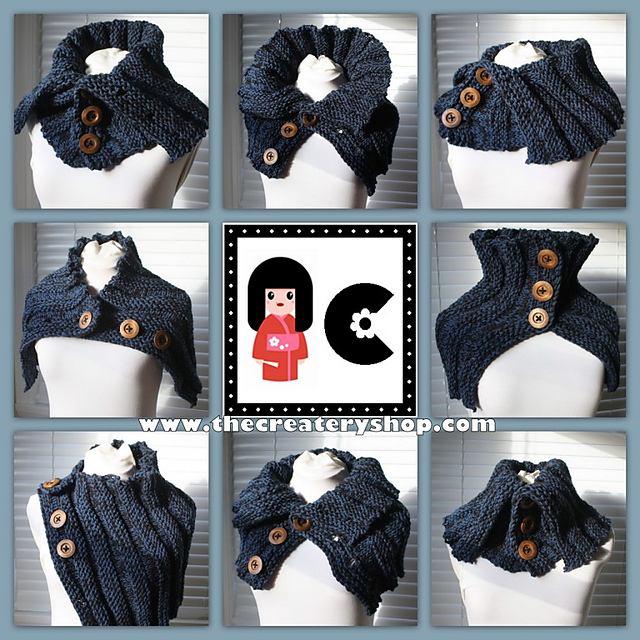 Easy and Quick Ribbed Cowl Multi-Wear