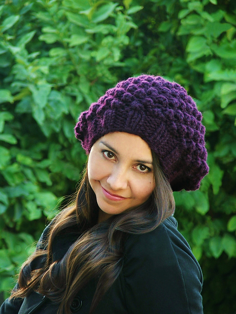Berry Slouch Hat