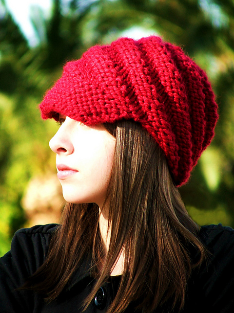 Spiral Shell Hat with or without brim