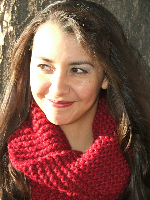 Cranberry Spice Cowl