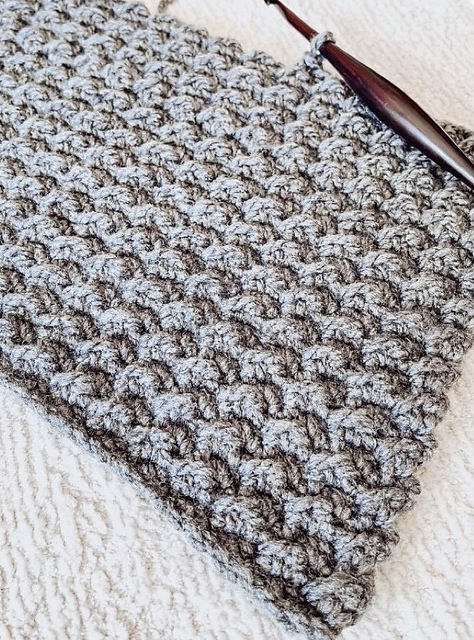 Bumps Children's Crochet Blanket