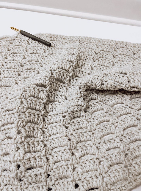 Around the Block Children's Crochet Blanket