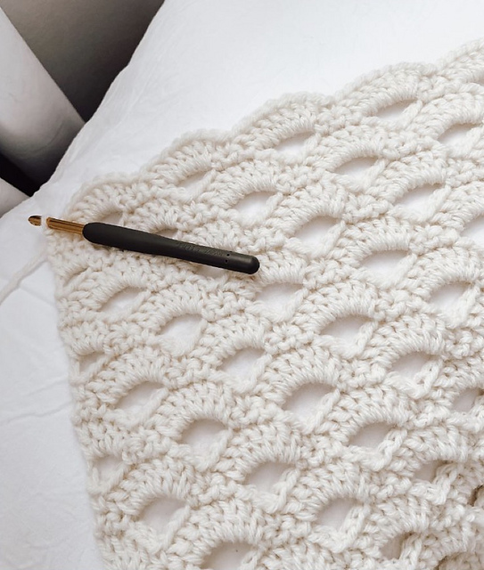 Arches Baby Crochet Blanket