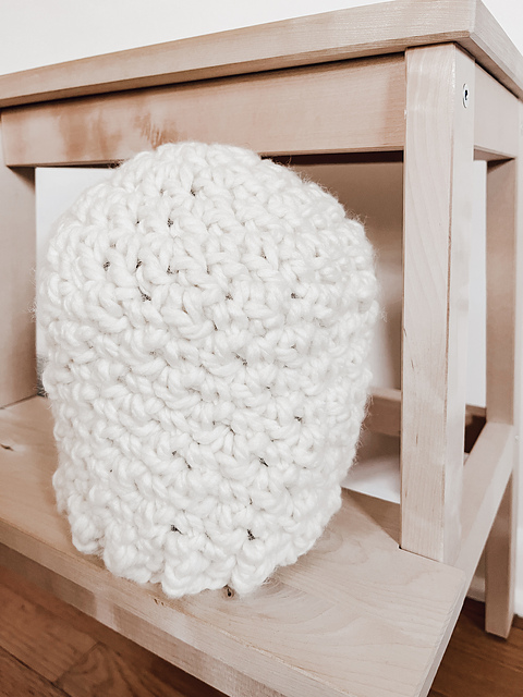 Ridges Crochet Beanie