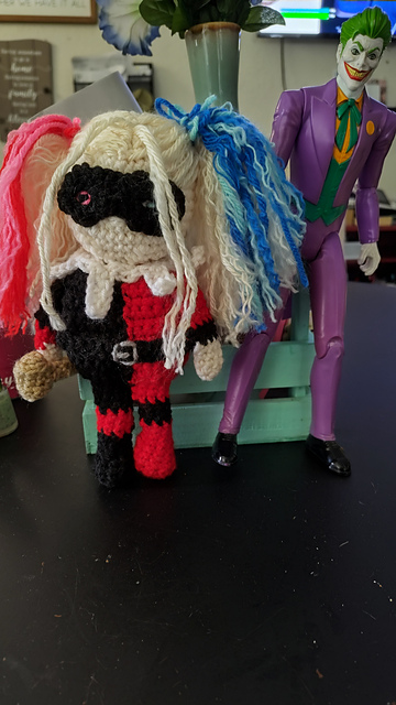 Harley Quinn plush doll
