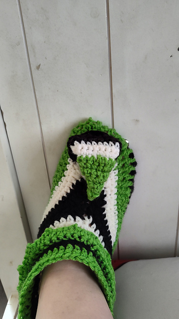 Stitch magic elf slippers