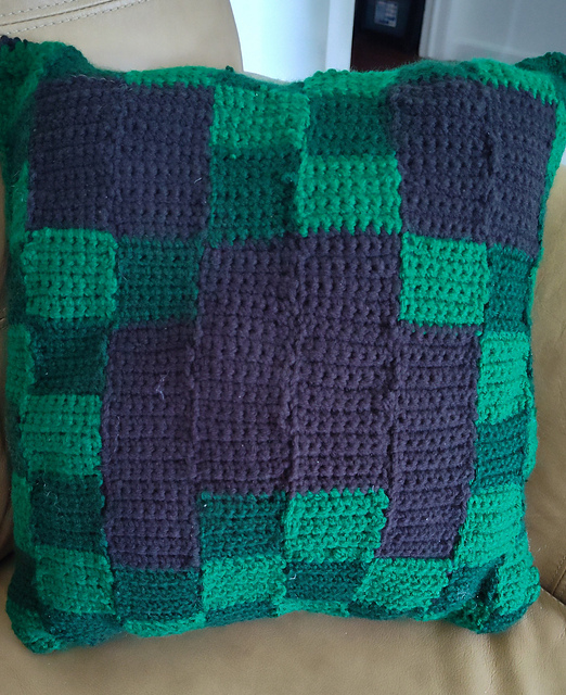 Minecraft pillow