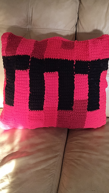 Dynamite Minecraft pillow