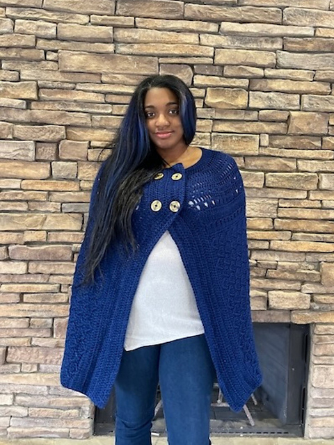 Wrapped in Waves Cape