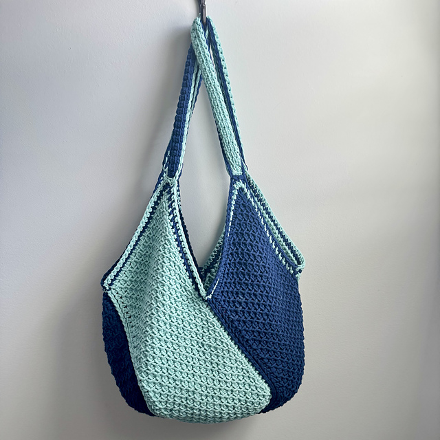 Zephyr Tunisian Windmill Tote