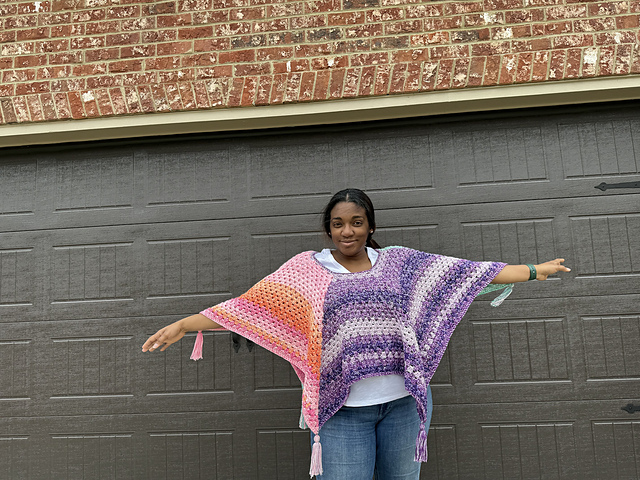 Ravelry: Hexi Poncho pattern by Creations By Courtney
