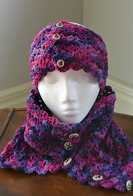 Grapevine Cowl & Headband