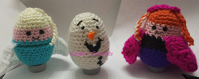 Frozen Stuffable Easter Eggs