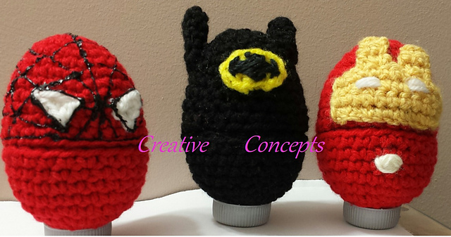 Super Hero Easter Eggs 