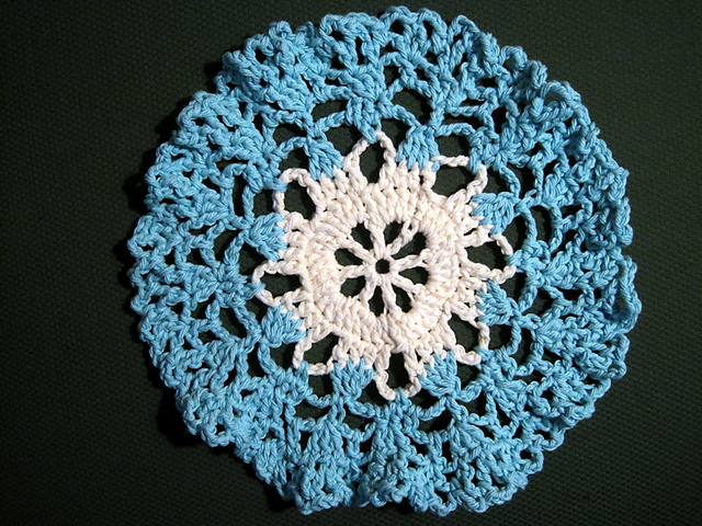 Round Dishcloth #11