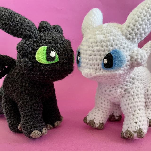 Ravelry: Light Fury Plush pattern by Creative Haven LC