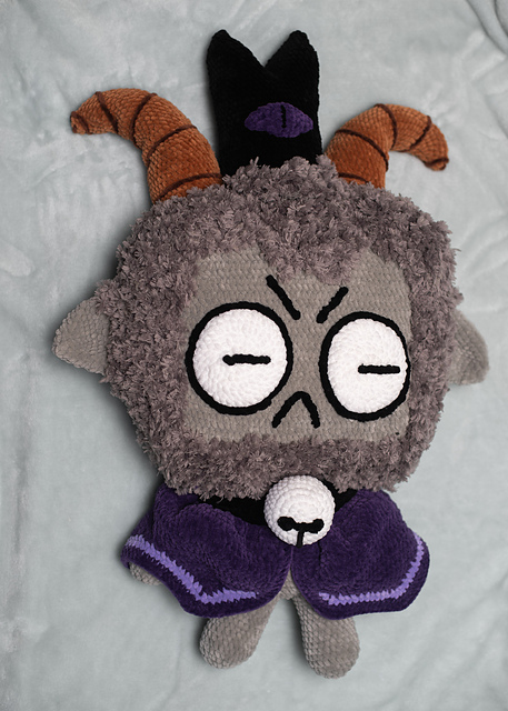 邦楽 GOATCORE Ravelry: Cult of the Lamb Goat pattern by Irina Klucenko