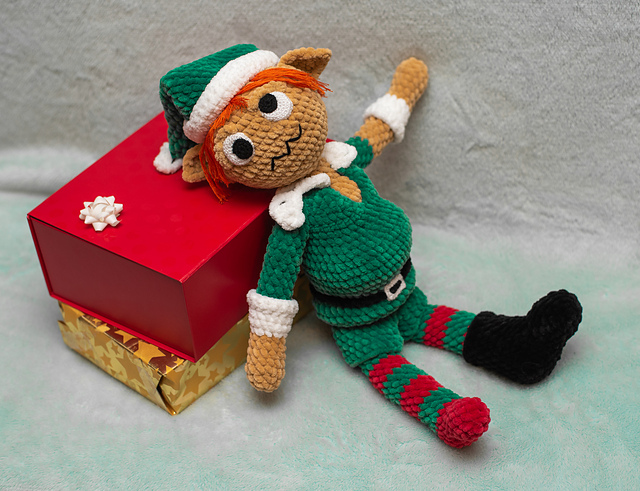Tired Christmas Elf