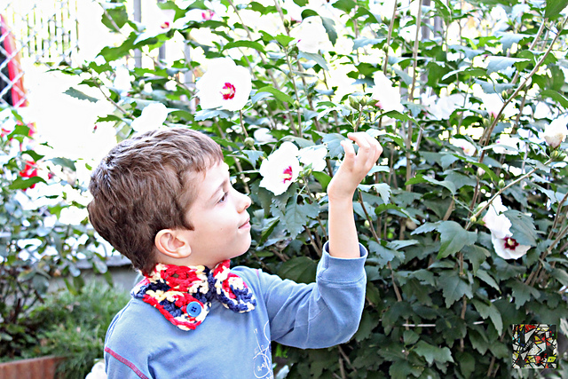 Multicolor Cowl - Kids
