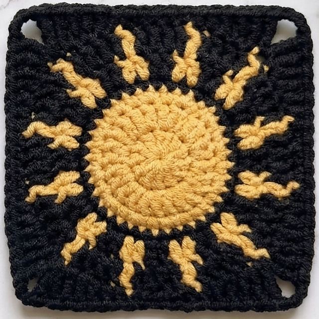 Sunlight Granny Square