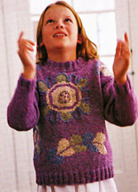 Children's Intarsia Sweater