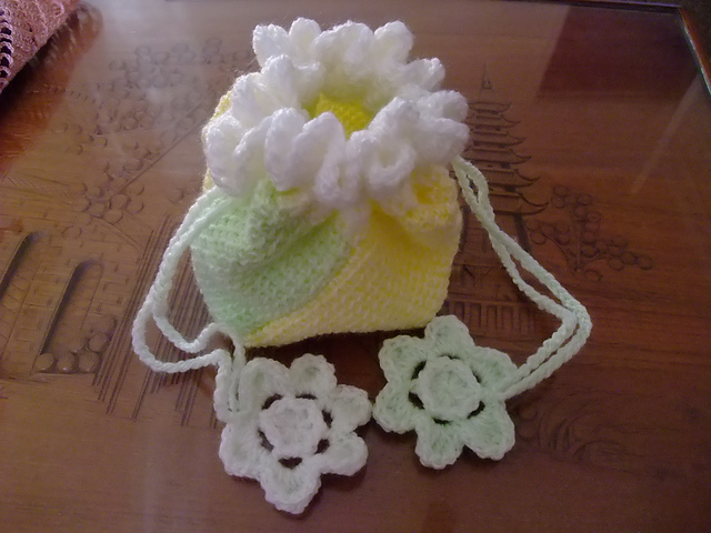 Tunisian Pouch