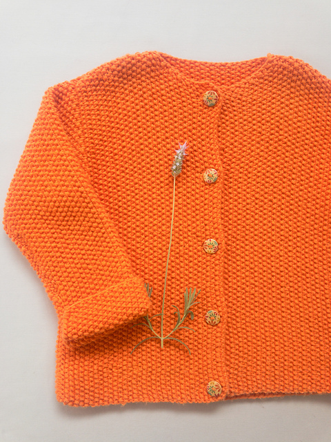 Seed Stitch Cardigan