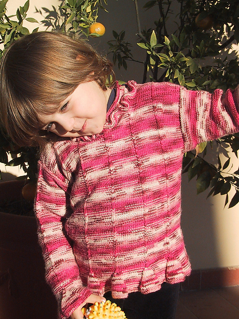Spring Sprout child sweater