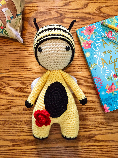 Ravelry: Beatrice The Bee pattern by Elizabeth Burlingame