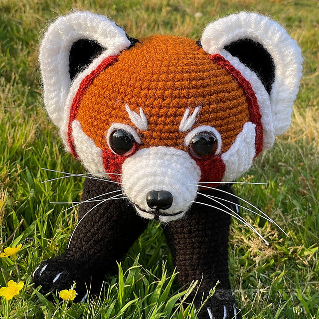 Ravelry: Rusty the Red Panda pattern by Charlyn Smith