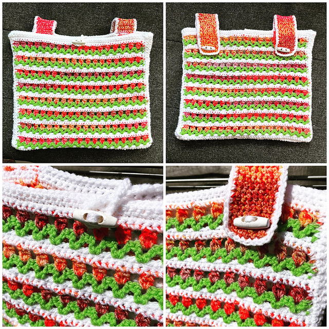 Tulip saddlebag - handlebar or armrest bag