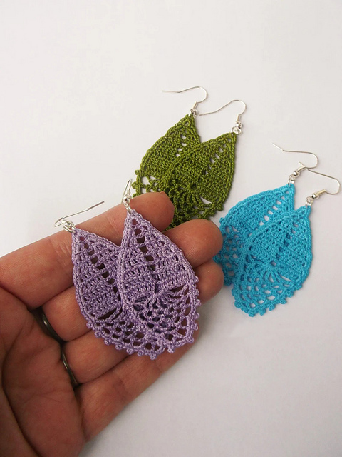 Lace earrings