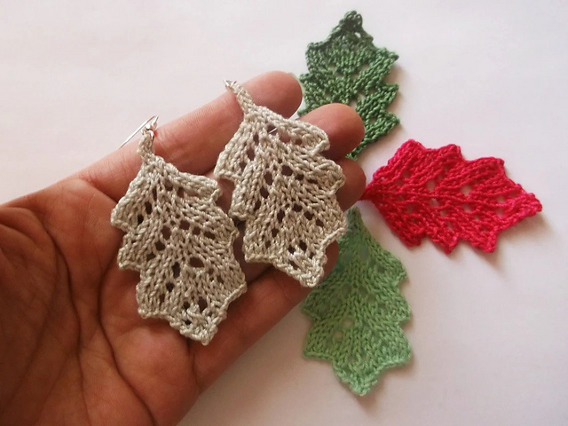 Lace earrings