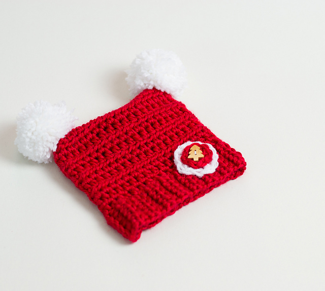 Crochet Baby Christmas Hat