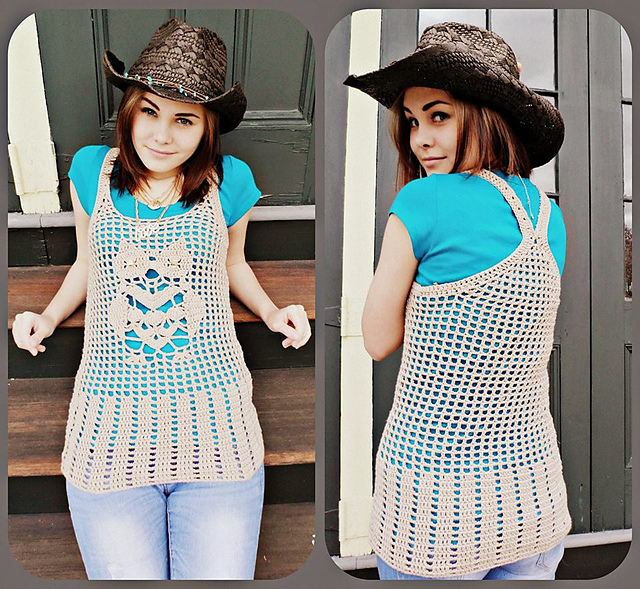 Owl Racerback Tank