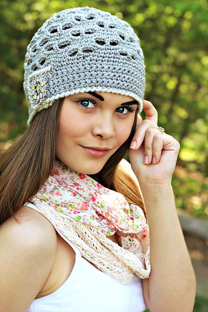 Eyelet Lace Hat