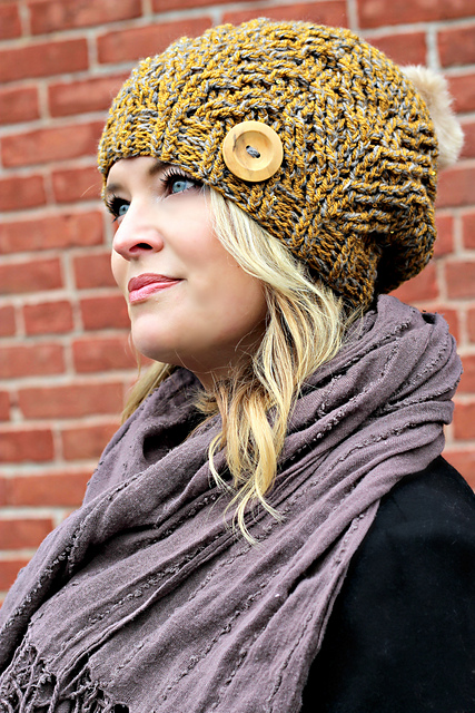 Chevron Cabled Hat