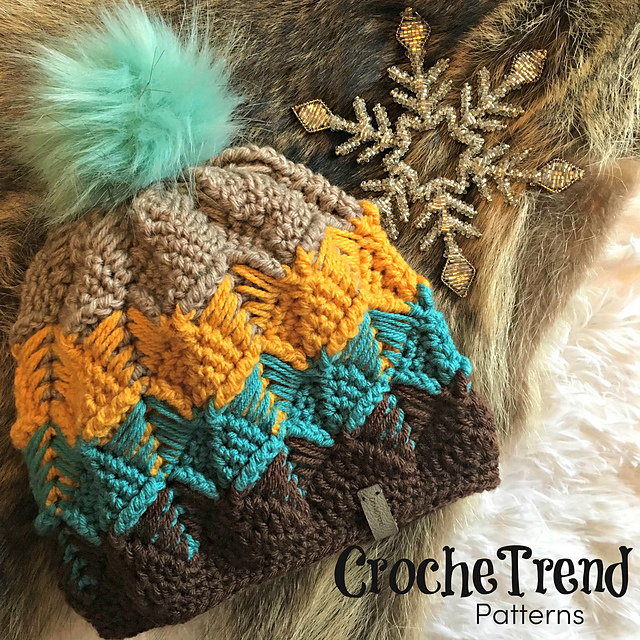 Ravelry: Spike Leaves Hat pattern by Viktoria Gogolak