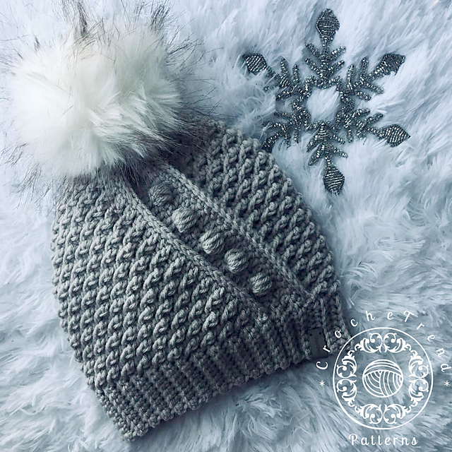 Puffs On The Bias Hat