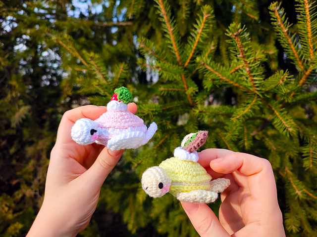 2 in 1 Macaron turtles