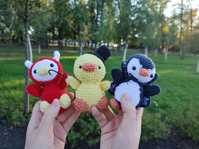 3 in 1 Ducks and Penguin Vampire