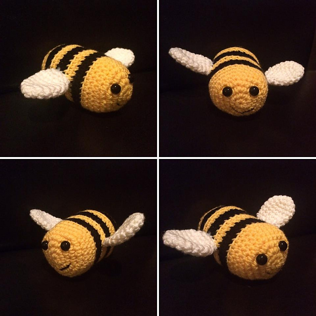 Beatrice the Amigurumi Bee